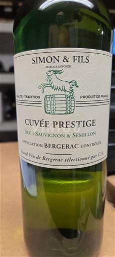 Sydvestfrankrig Bergerac Simon & Fils Prestige 2023