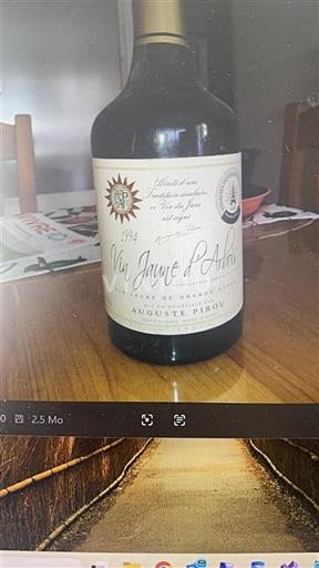 Jura Arbois Auguste Pirou Vin Jaune d'Arbois 1994