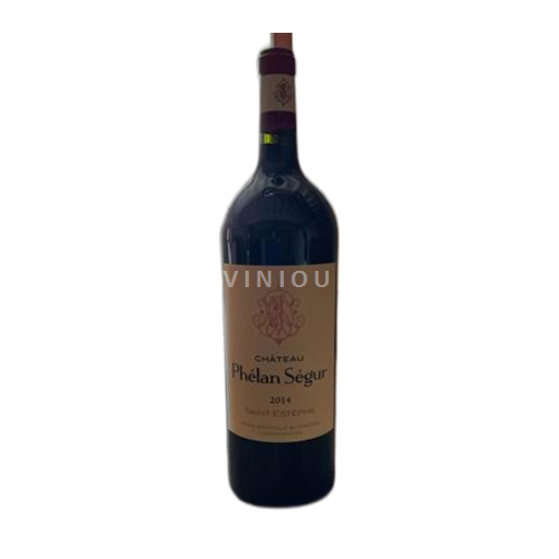 Vin Rouge sec Château Phélan Ségur 2014 France Bordeaux Saint-Estèphe AOC