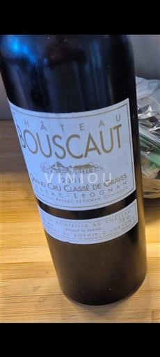 Bordeaux Pessac-Léognan Grand Cru Château Bouscaut 2001