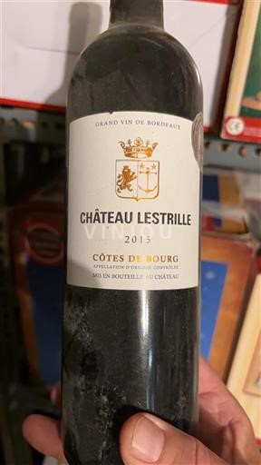 Bordeaux Côtes-de-bourg Château Lestrille 2015