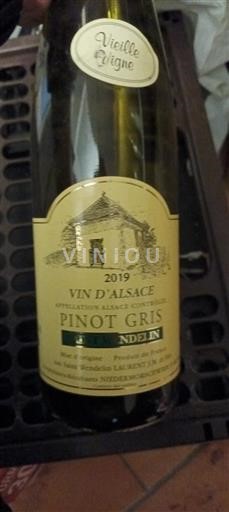 Alsace Vieille Vigne 2019