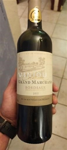 Bordeaux Château Grand Marchand 2015