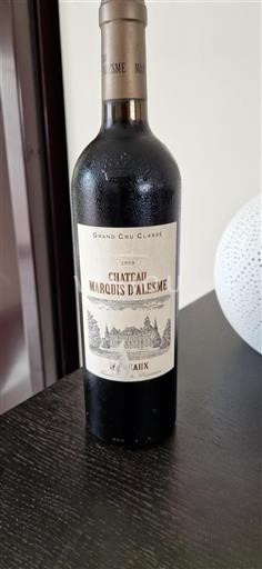 Bordeaux Margaux Château Marquis Alesme 2009