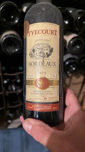 Bordeaux Yvecourt 2013