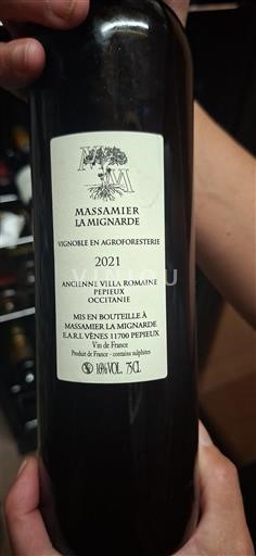 Languedoc Unspecified Massamier La Mignarde 2021
