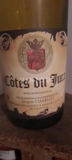 Jura Côtes-du-jura Jacques Charlot Ikke årgangsbestemt