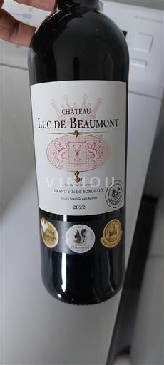 Bordeaux Château Luc de Beaumont 2022