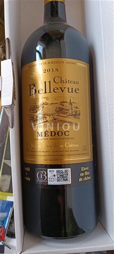 Bordeaux Médoc Château Bellevue 2018