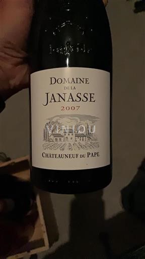Valle del Rodano Châteauneuf-du-Pape Domaine La Janasse 2007