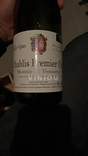 Bourgogne Chablis Premier Cru Guy Robin & Fils Montée de Tonnerre 2019