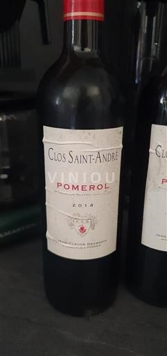 Bordeaux Pomerol Clos Saint-André 2014