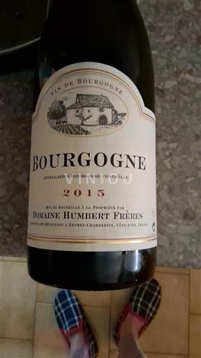 Bourgogne Domaine Humbert Frères 2015