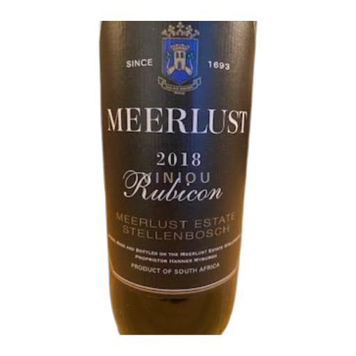 Región Costera Stellenbosch Meerlust Rubicon 2018 2018