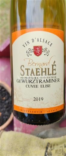 Alsazia Gewürztraminer Grand Cru Bernard Staehlé Cuvee Elise 2019