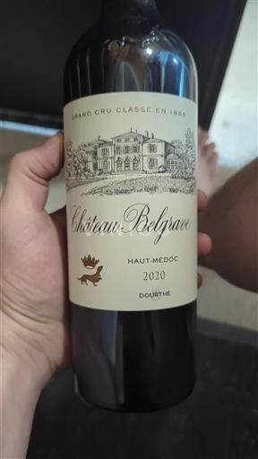 Bordeaux Haut-Médoc Grand Cru Château Belgrave 2020