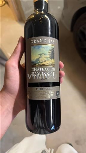 Vallée du Rhône Pierrevert Château Rousset Grand Jas 2020