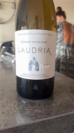 Corsica Domaine Mondange Laudria 2018