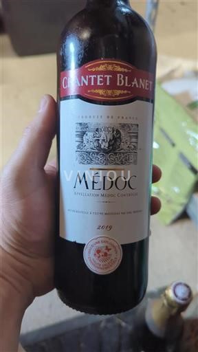 Bordeaux Médoc Chantet Blanet 2019
