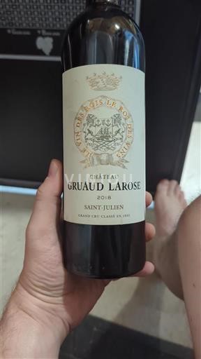 Bordeaux Saint-Julien Grand Cru Château Gruaud Larose 2018