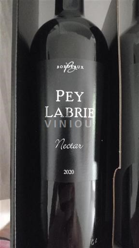 Bordeaux Pey Labrie Nectar 2020