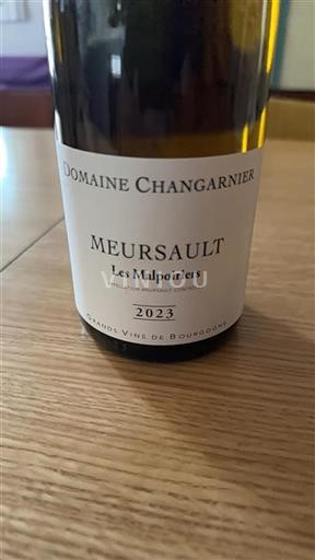 Bourgogne Meursault Domaine Changarnier Les Malpoiriers 2023
