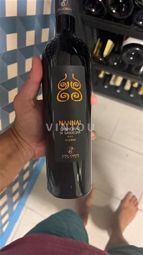 Sardaigne Cannonau di Sardaigne Luna Lughente Nannai 2018