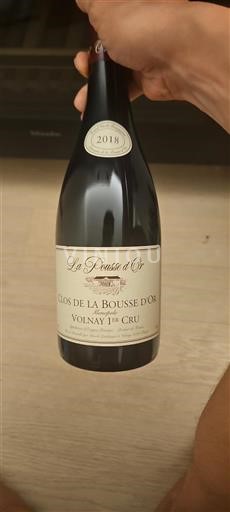 Vin Rouge sec Clos de la Bousse d'Or La Pousse Or 2018 France Bourgogne Volnay Premier Cru