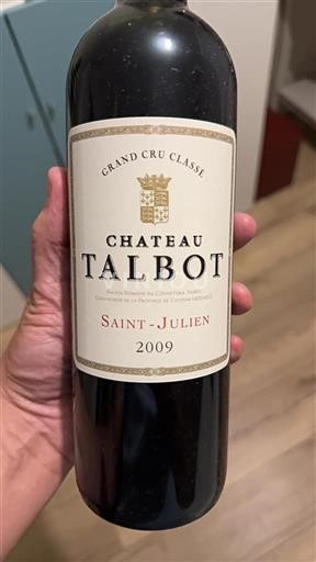 Bordeaux Saint-Julien Grand Cru Château Talbot 2009