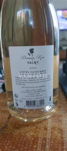 Languedoc und Roussillon Côtes Catalanes Château Valmy Première Rosé 2022
