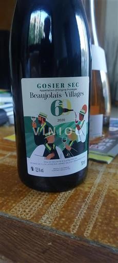 Beaujolais Beaujolais-kylät Cave de Clochemerle Gosier Sec 2020