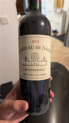 Bordeaux Pomerol Château Sales 2012
