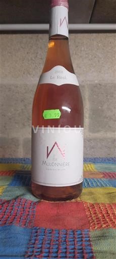 Vallée de la Loire Mulonnière Le Rosé 2018