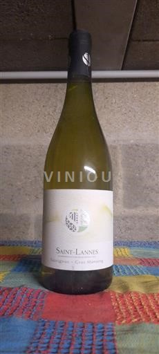 Sudoeste Côtes de Gascogne Saint-Lannes Sauvignon - Gros Manseng 2018
