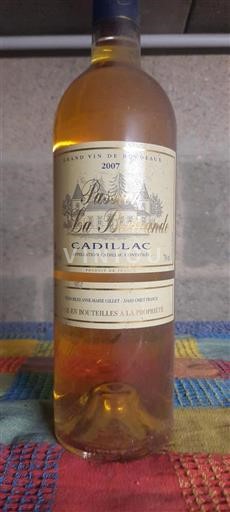 Bordeaux Cadillac Château La Berlande 2007