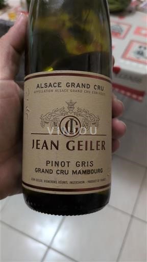 Elsass Alsace Grand Cru Grand Cru Jean Geiler Grand Cru Mambourg Ohne Jahrgang