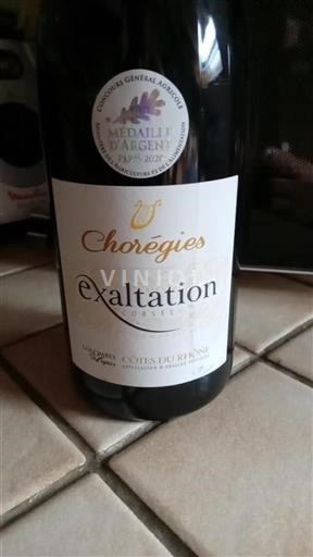 Vallée du Rhône Côtes-du-rhône Colombes des Vignes Chorégies Non Millésimé