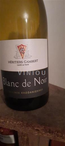 Alpen und Rhônetal Rhodanische Hügellandschaft Héritiers Gambert Blanc de Noir Ohne Jahrgang
