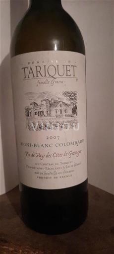 Sydvestfrankrig Côtes de Gascogne Domaine Tariquet Ugni-Blanc Colombard 2007