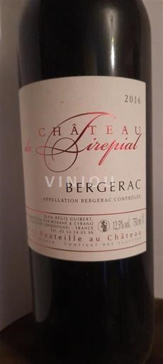 Sudoeste Bergerac Château Tiregand 2016