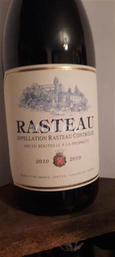Valle del Rodano Rasteau Ortas 2010
