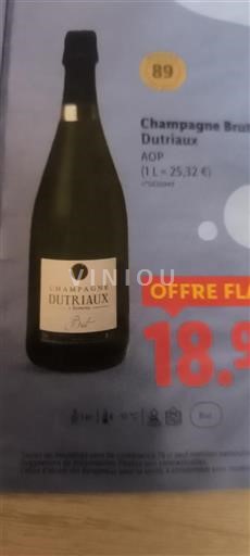 Champagne Dutriaux Niet-geïntegreerd