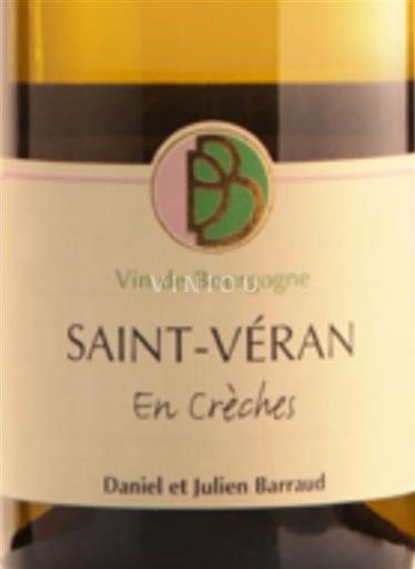 Borgogna Saint-Véran Domaine Barraud En Crèches 2023