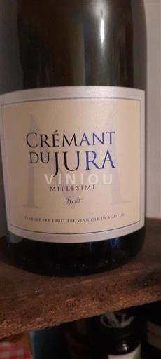 Jura Crémant du Jura Fruitière Vinicole de Voiteur Millésimé Ohne Jahrgang