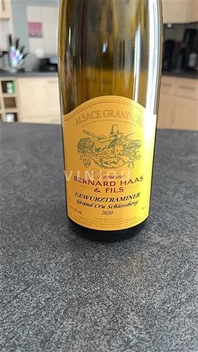 Elzas Alsace Grand Cru Grand Cru Domaine Bernard Haas & Fils Grand Cru Schlossberg 2020