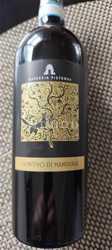 Pouilles Primitivo di Manduria Masseria Pietrosa Non Millésimé