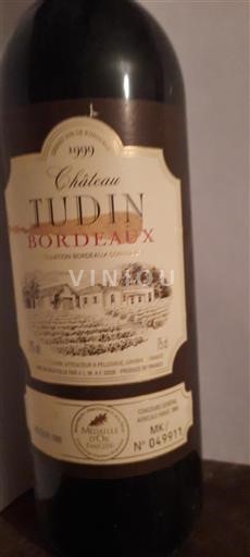 Bordeaux Château Tudin 1999