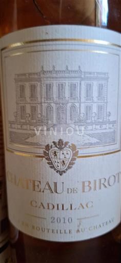 Bordeaux Cadillac Château Birot 2010