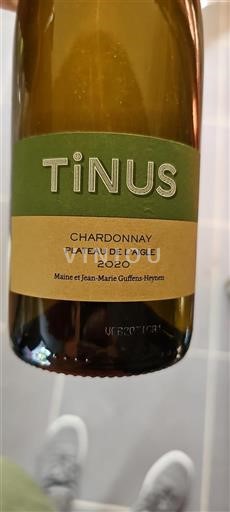 Vin Blanc sec Plateau de l'Aigle Tinus 2020 France Bourgogne Marsannay AOC
