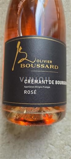 Bourgogne Crémant-de-bourgogne Olivier Boussard Non Millésimé